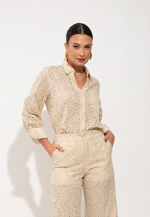 CAMISA PENELOPE CREME