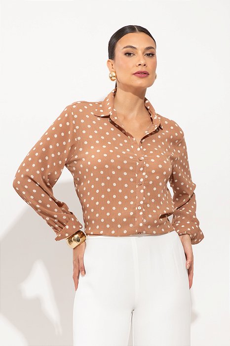 CAMISA PALERMO CAFÉ