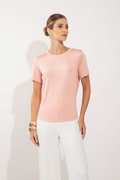 BLUSA SILK ROSA