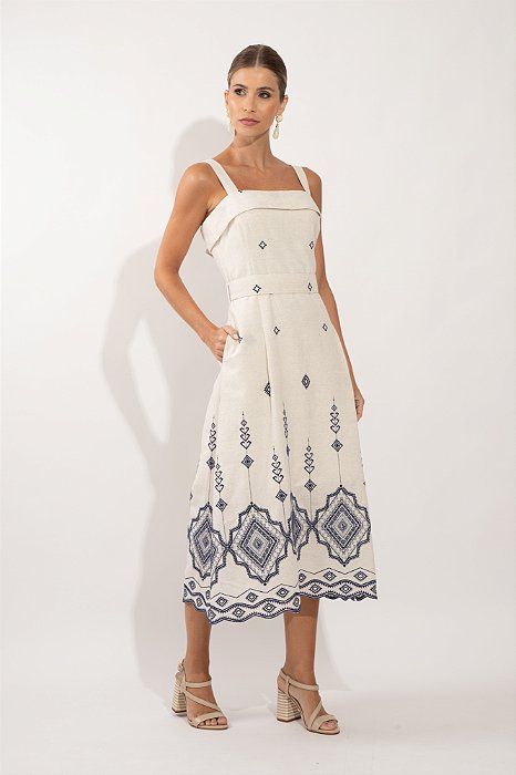 VESTIDO MARINE NATURAL