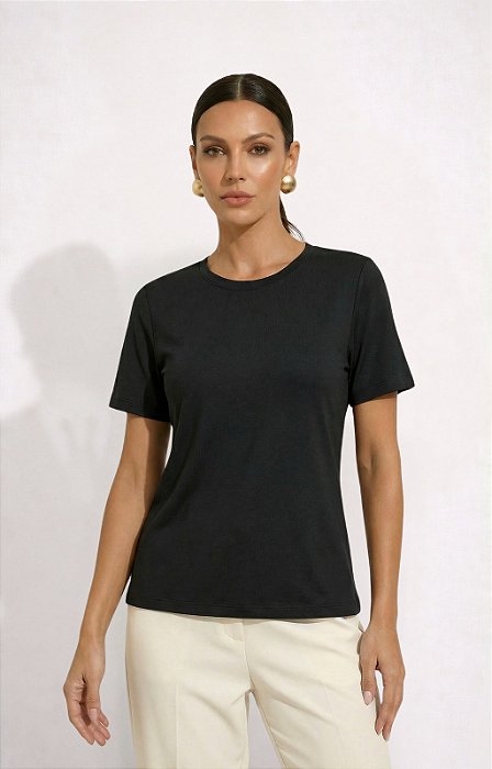 BLUSA DROPS PRETO