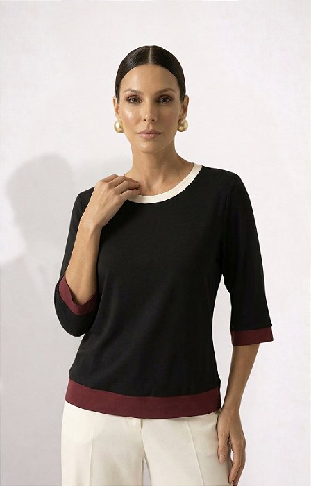 BLUSA PEG PRETO