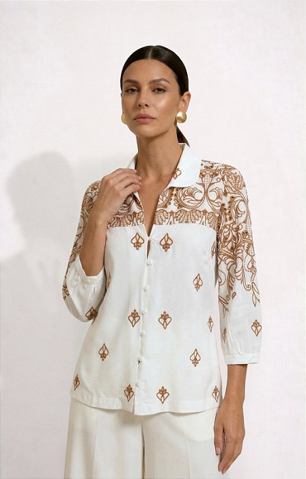 CAMISA ANNE OFF WHITE