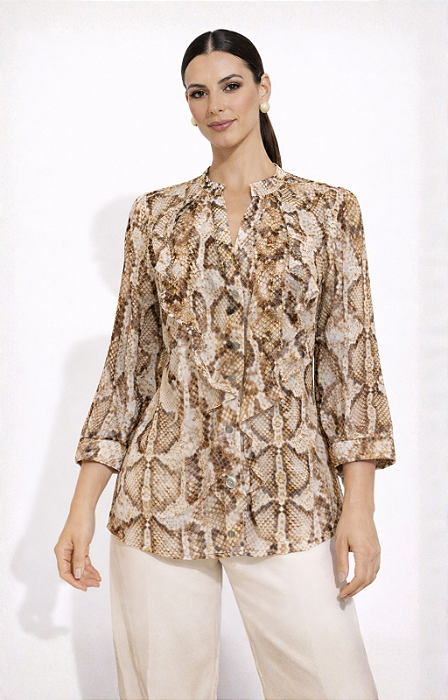 BLUSA FLOREN ESTAMPA