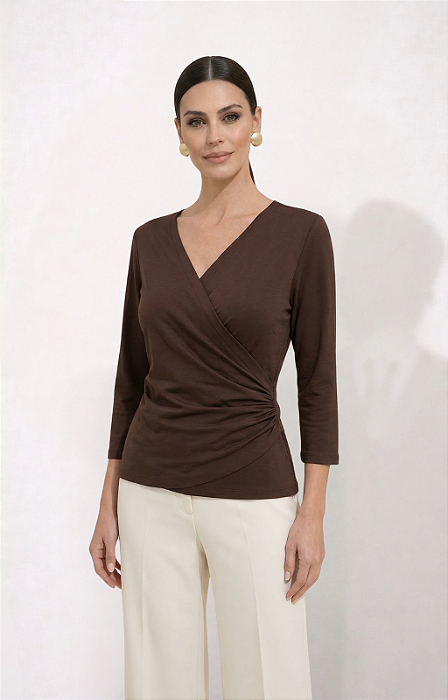 BLUSA GYN CAFÉ