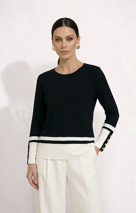 BLUSA MILOS PRETO