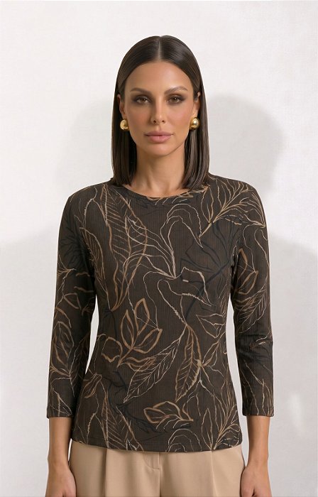 BLUSA GARDEN ESTAMPA