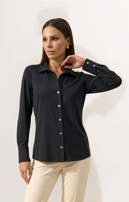 CAMISA GELLY PRETO