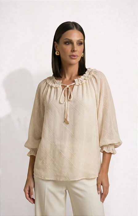 BLUSA SERENA OFF WHITE