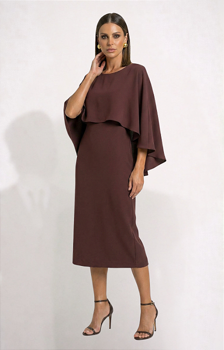 VESTIDO LOUVRE CAFÉ