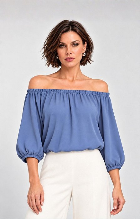 BLUSA MADRID AZUL