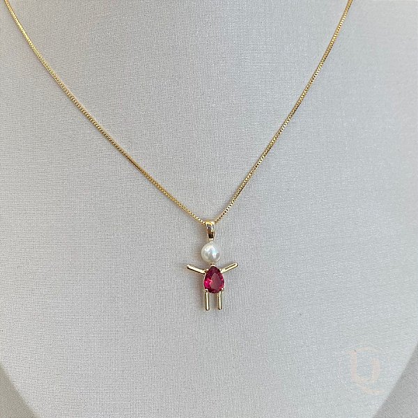 Colar 1  filha de pérola