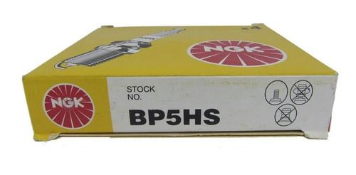 Jogo Vela Ngk Fusca 1200 1300 1500 1600 Gasolina Até 83 Bp5hs Rosca Curta
