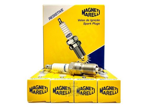 Jogo Vela Ignição Ford Fiesta 1.0 Endura Marelli Q5rtcmm10