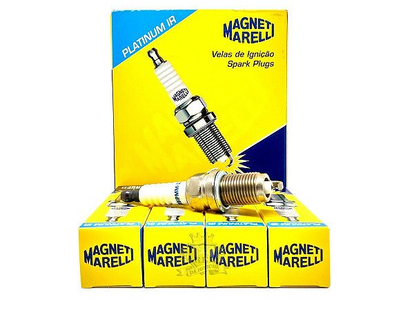 MAGNETI MARELLI K6RBIPMM13 VELA DE IGNIÇÃO PLATINUM IR 4 VELAS