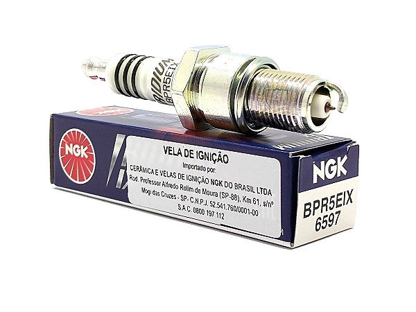 NGK BPR5EIX VELA DE IGNIÇÃO IRIDIUM IX 4 VELAS