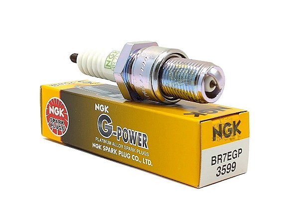 NGK BR7EGP VELA DE IGNIÇÃO PLATINUM GPOWER 4 VELAS