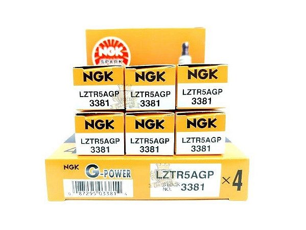 NGK LZTR5AGP VELA DE IGNIÇÃO PLATINUM GPOWER 6 VELAS