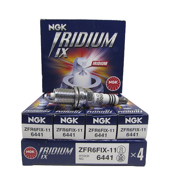 NGK ZFR6FIX11 VELA DE IGNIÇÃO IRIDIUM IX 4 VELAS