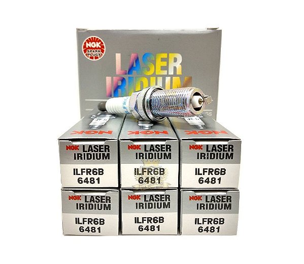 NGK ILFR6B VELA DE IGNIÇÃO LASER IRIDIUM 6 VELAS