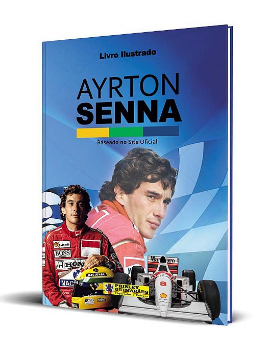 Livro Ilustrado Ayrton Senna