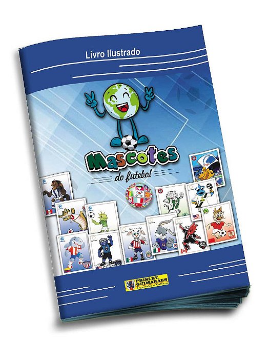 Livro Ilustrado Mascotes do Futebol - Internacional