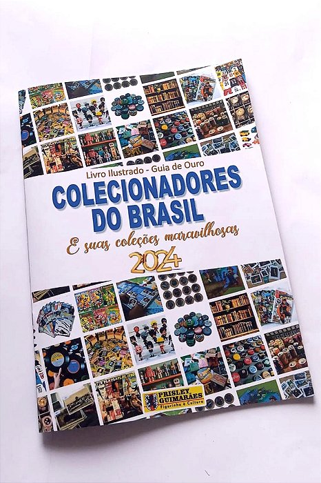 Álbum Guia de Ouro COLECIONADORES DO BRASIL - BROCHURA