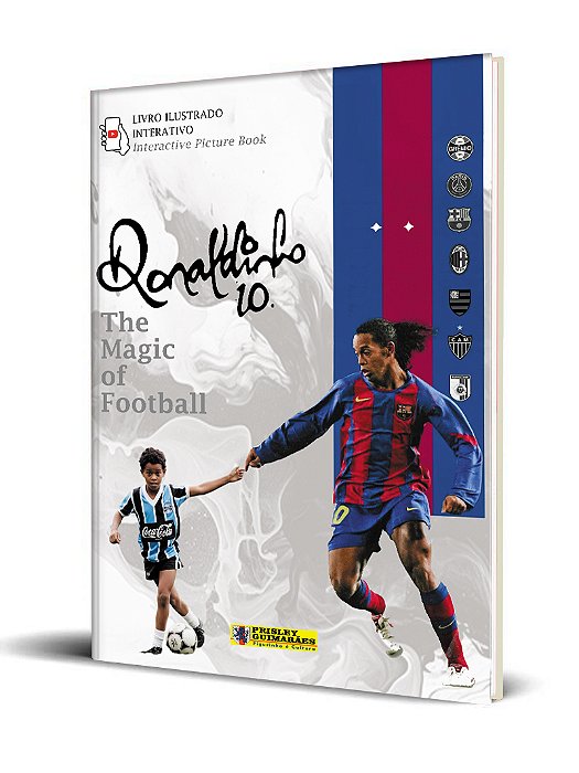 Ronaldinho – The Magic of Football - CAPA DURA