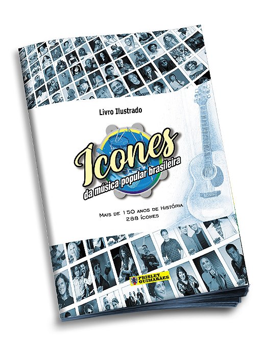 Livro Ilustrado Ícones Da Música Popular Brasileira
