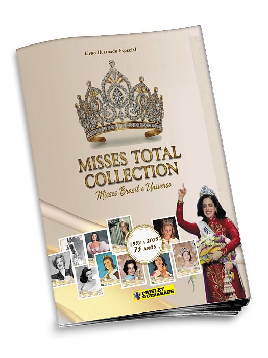 Álbum de Figurinhas Miss Brasil e Miss Universo