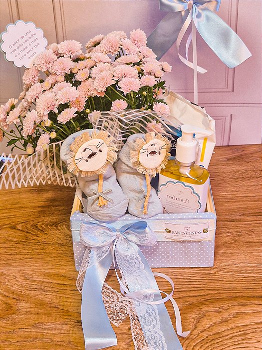 Cesta Maternidade Menino