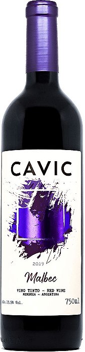 Vinho tinto Cavic Malbec Argentina