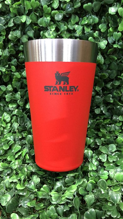 Copo term Stanley sem tampa vermelho 473ml