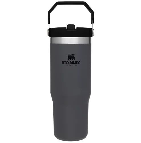 Tumbler term Stanley Flip Straw charcoal chumbo 887ml