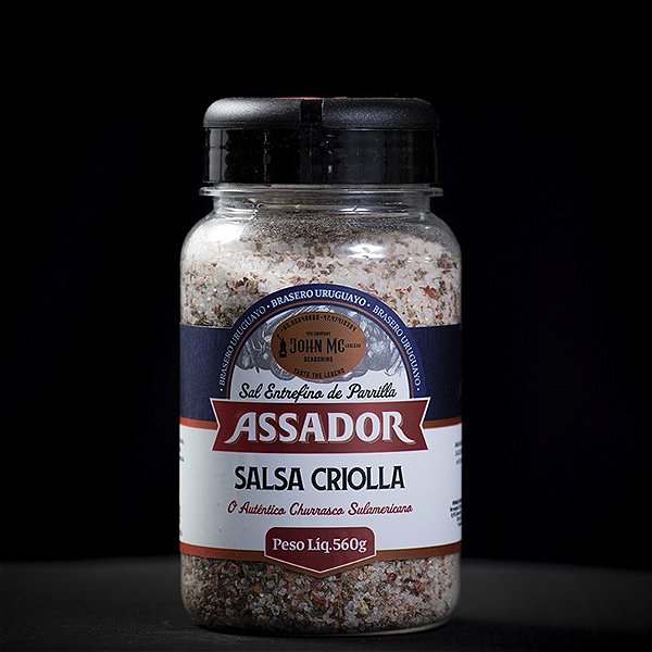 Sal Parrilla Assador com Salsa Criolla 500gr John Mc