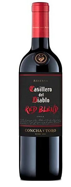 Vinho chileno Casillero del Diablo red blend 750ml