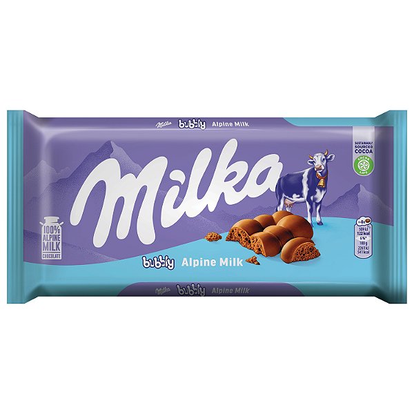 Milka Bubbly Alpine Milk 90g