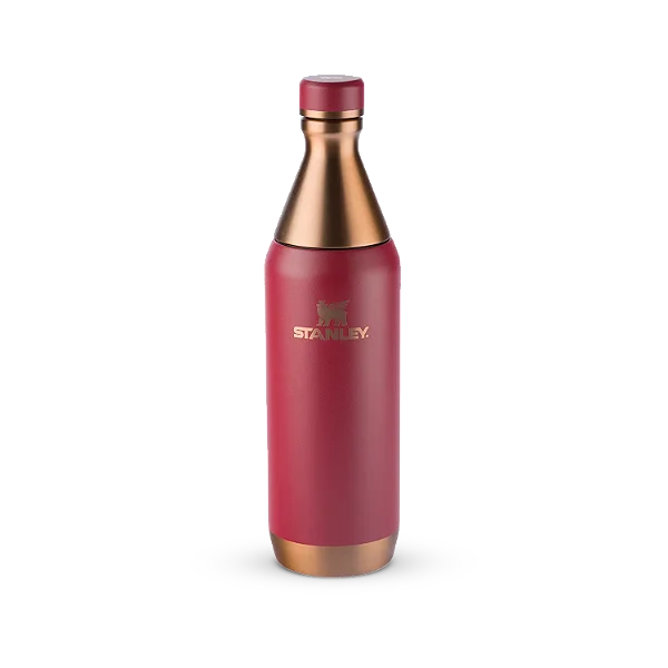 GARRAFA SLIM BOTTLE POMEGRANATE 590ML 8496