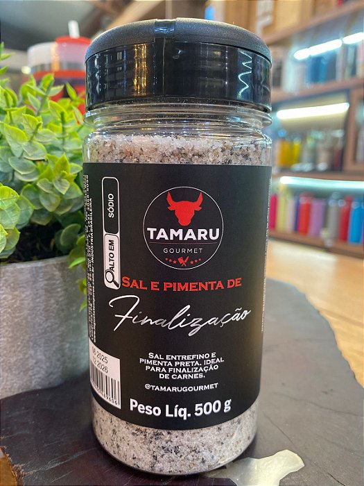 SAL DE PARRILLA FINALIZACAO COM PIMENTA PRETA TG 500G