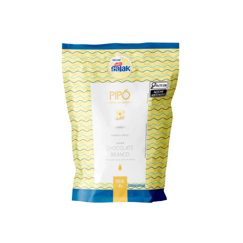 PIPOCA CHOCOLATE BRANCO GALAK 90g