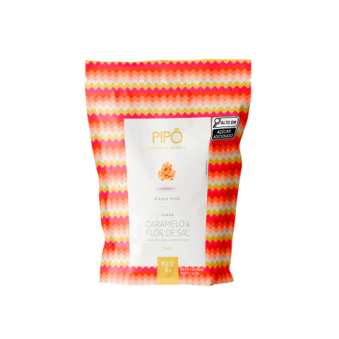 PIPOCA CARAMELO E FLOR DE SAL 90g