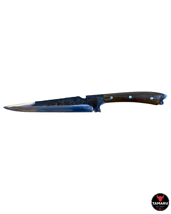 FACA SG PICASSO CARBONO 3MM CABO DE MADEIRA 10"