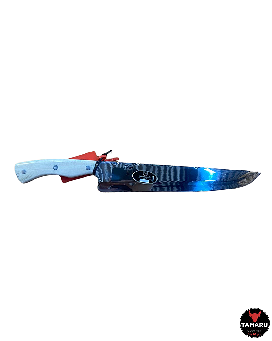 FACA INOX BLACKSMITH 3MM PONTA LARGA CABO DE OSSO 10POL SG 21210