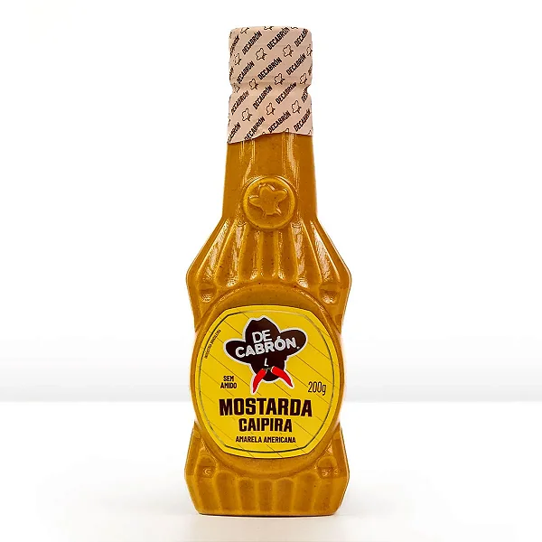 MOSTARDA CAIPIRA 200G DECABRON