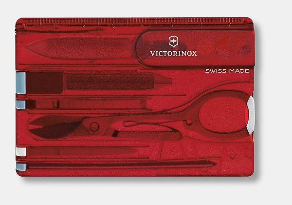 Canivete Victorinox Swisscard vermelho 07100.T