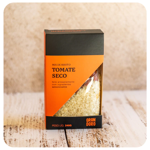 MIX DE RISOTO TOMATE SECO 240G GRAN DORO