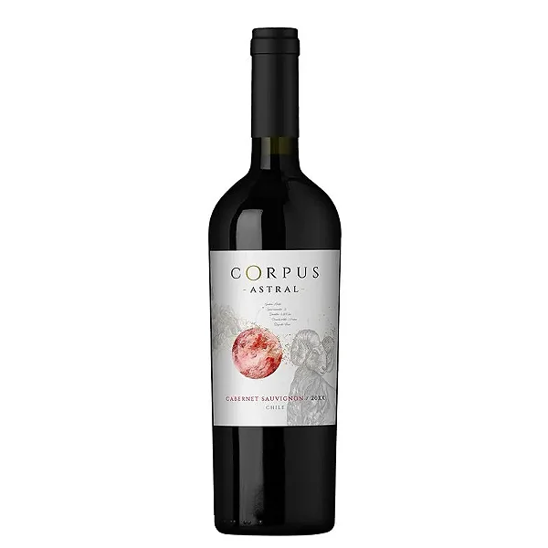 VINHO TINTO CORPUS ASTRAL CABERNET SAUVUGNON 750ML
