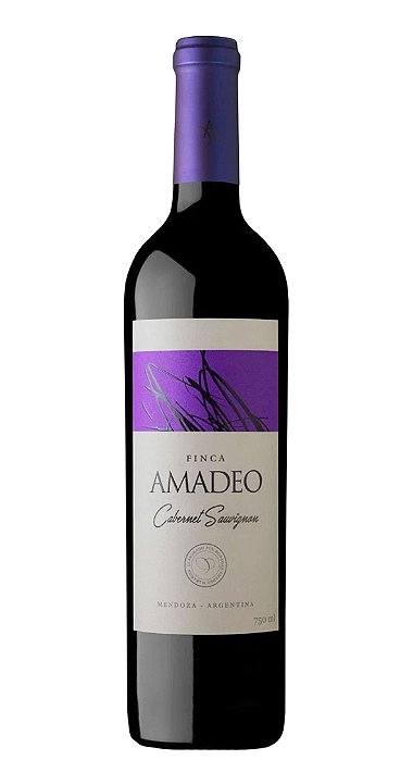 VINHO TINTO AMADEO CABERNET SAUVIGNON 750ML