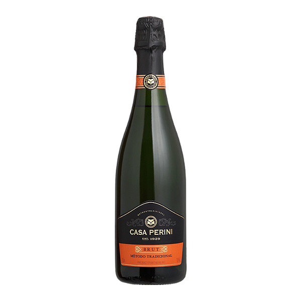 VINHO ESPUMANTE BRUT METODO TRADICIONAL CASA PERINI 750ML