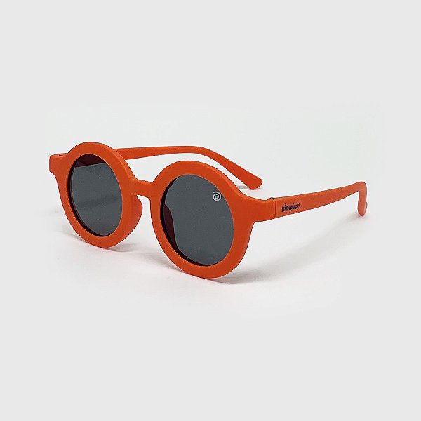 Óculos de Sol Infantil Flexível Lente Polarizada e Proteção UV400 Eco Laranja
